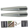 BCOATH 2pcs Hoe Connector Replacement Rake Handle for Gardening Tools