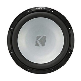 Kicker KM10 10-inch (25cm) Weather-Proof Subwoofer for Enclosures, 2-Ohm