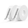 SUPVAN Thermal Label Tape, E10 Label Paper, Continuous Label Tape,