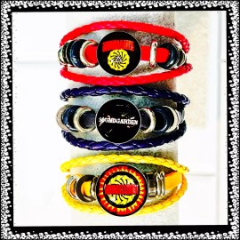 SOUNDGARDEN  THREE COLOR BRACELETS 3 IMAGES