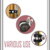10x Rubber Lined Steel Strong P Clip Clips Hose Pipe