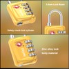 TSA Luggage Locks, [Updated Version] [3 Packs] Diyife 4-Digit Security