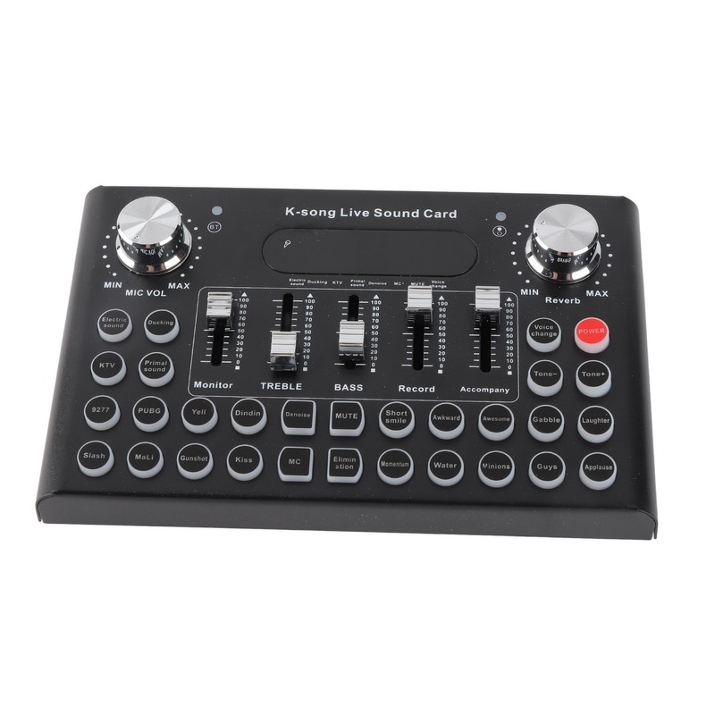 Sound Mixer Compact 820mah 18pcs Special Effect Buttons 5pcs Sound