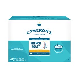 Cameron's Coffee Single Serve Pods, French Roast, 72 Count (Pack of 1)