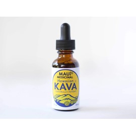 Maui Medicinal Herbs Hawaiian Kava Root Naturally Potent 1oz. Extract