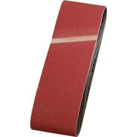 kwb Abrasive Belts 75X510 Mm Made Of High-Grade Aluminium Oxide With Grit Size 40, Special Glueing and Flexible Cotton Fabric for Coarse Sanding Of Wood and Metal