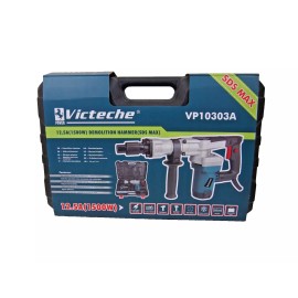 VICTECHE SDS Max Demolition Jack Hammer Concrete Breaker Chipper 16J 1500W VP10303A