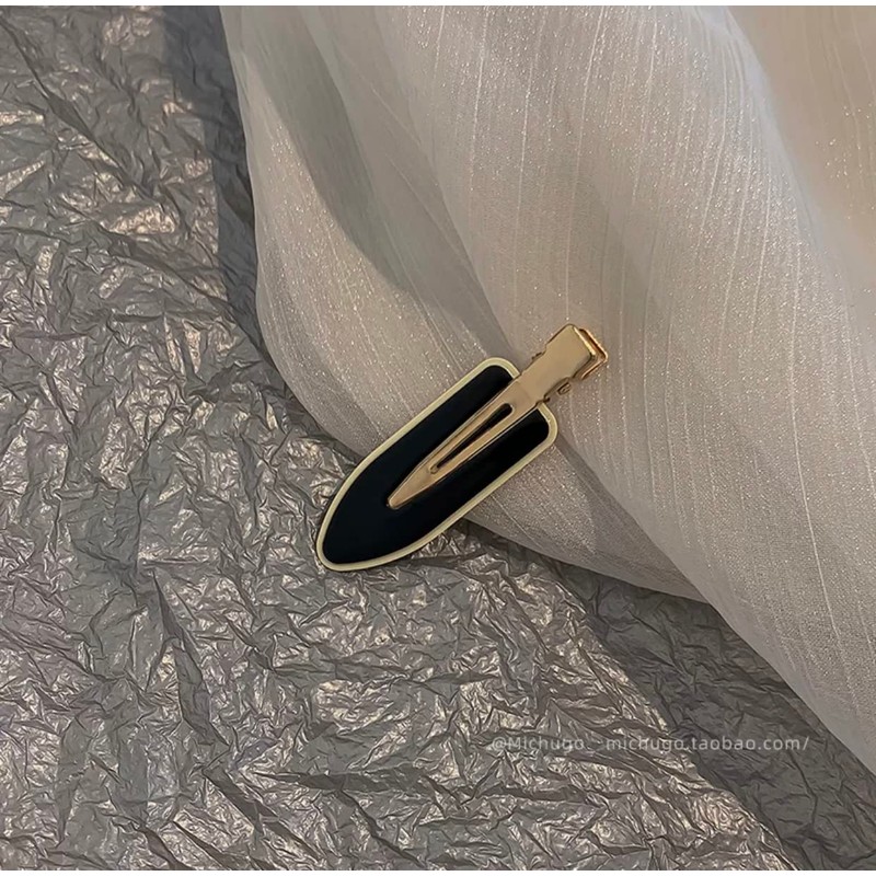 [LAMINGKI] Mingkiclip Cute Kitschy Retro Simple Stylish Barette Hair Clip