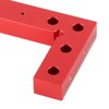 Small Square Aluminum Alloy Center Finder Tool Dowel Drill Guide