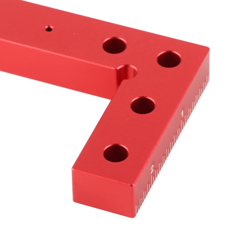 Small Square Aluminum Alloy Center Finder Tool Dowel Drill Guide