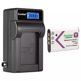 For Nikon, For Olympus, For Pentax, For Ricoh, For Sanyo, For Sony LCD Wall Charger & 1 battery for Sanyo DB-L70 Sanyo Xacti VPC-E10