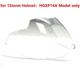 1Storm Dual Sports Motorcycle Motocross MX Helmet Visor Shield: Model HGXP14 Clear Visor