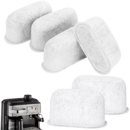 7313285779 Coffee Filter Replacement For Delonghi Espresso Machines, Carbon Filters Espresso Machine Filter Replacement Parts For Coffee Maker- 6 PCS