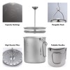 TII ZING Pure Titanium Portable Coffee Press 750ML