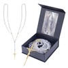 Lazo Para Boda,66.9 * 19.68",Wedding Crystal Rosary,Contains a Picture of
