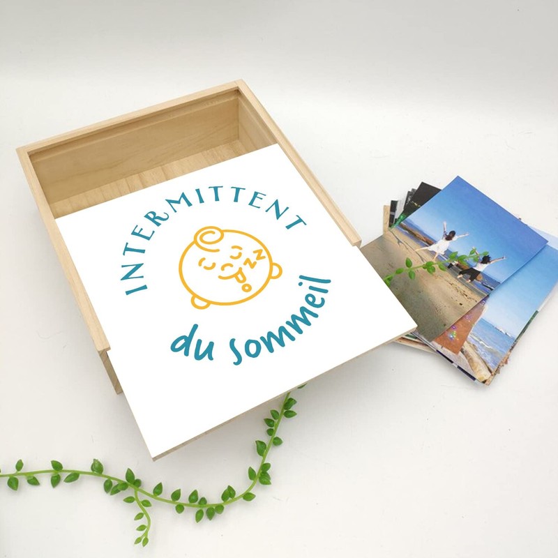 Box aus Holz – Intermittierende Schlaf-Intermittierende Witz für Babys (11