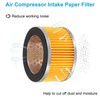 PATIKIL 3.2 x 2 Inch Air Compressor Intake Paper Filter