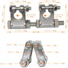 DLronwey Battery Terminal Connectors,Military Spec Positive Negative Heavy Duty Battery