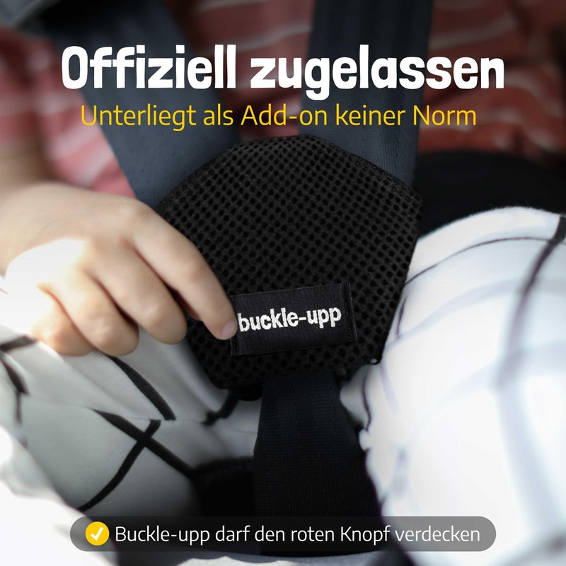 Buckle-upp Anti Escape System for Children Car Seat Safety