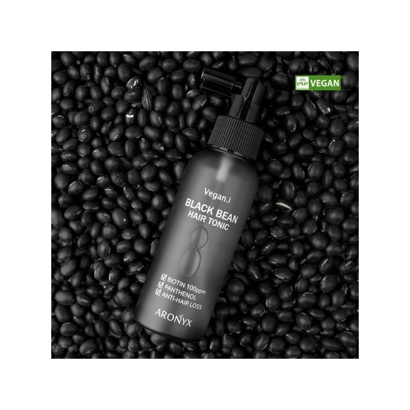 Vegan Eye Black Bean Hair Loss Tonic 100ml x 2