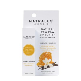 Natralus Natural Paw Paw Lip Butter (Honey & Vanilla) 8g