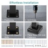 LMRSTOO Handrails for Outdoor Steps, Fit 2 or 3 Steps