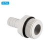 PATIKIL Hose Barb Fitting Straight 13mm Barbed G3/4 Male Thread,