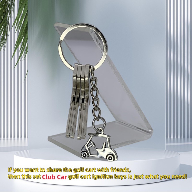 WUKO HUNT Golf Cart Club Car Ignition Key,Golf Cart Key,for