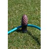 CLEVER GARDEN Heavy Duty Decorative Hose Guide - Pinecone, 5