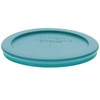 Pyrex 7201-PC 4-Cup Turquoise Plastic Replacement Food Storage Original Genuine