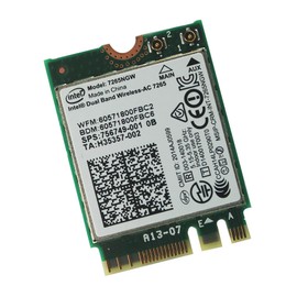 Intel Wireless-AC 7265 7265NGW 7265AC 867Mbps 2X2 NGFF Pcie Bluetooth WLAN Card