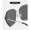 STYHYGBS 2023 New Woman Sunglasses for Beach Summer with Eyeglass