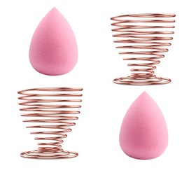 Beauty Sponge Blender Holder,Makeup Sponge Set ,Makeup Sponge Drying Stand Storage Egg Powder Puff Display Stand