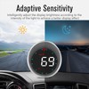 Car HUD Car Head-up Display Digital Speedometer Display Driving Mileage,