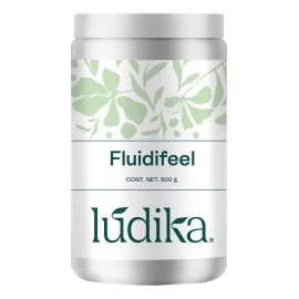 Fluidifeel Emulsionante Natural da Baja Viscosidad en formulas, uso en frio, ideal para formulas liquidas tacto suave y ligero efecto piel desnuda Día/Noche Todo tipo de piel Ludika 500g
