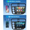 Alikali 9inch Car Stereo Radio for Honda Civic 2000 2001
