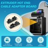 2 Pcs Hotend Adapter Board for Crealiity K2/K2 Pro/K2 Plus