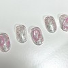 ˡᴬᴺᵀᶤˡ Glitter chain handmade nail tip - Short Square S