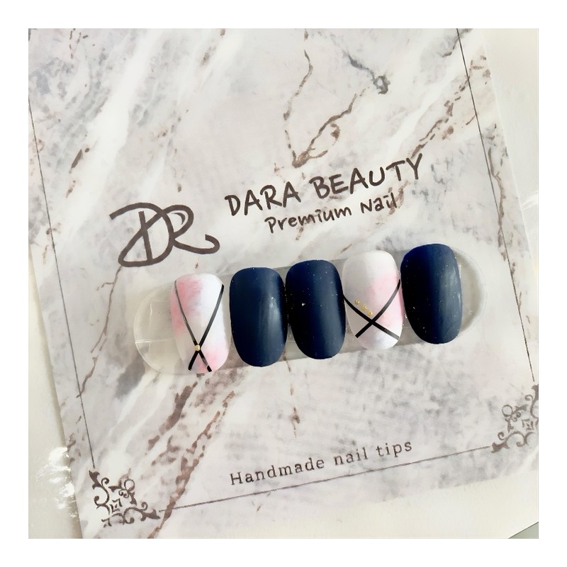 Dara Beauty February Art of the MonthMink Gel Nails❣ /