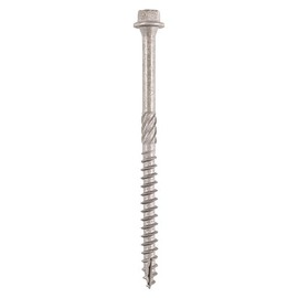 Timco - Timber Frame Construction & Landscaping Screws - Hex - A4 Stainless Steel (Size 6.7 x 300-25 Pieces)
