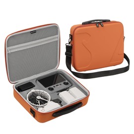 FSIDIWT Funda de transporte para DJI Flip, bolsa de hombro portátil de viaje para DJI Flip Accesorios, compatible con control remoto RC 2/RC-N3 (naranja)