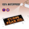 Magnetic Bumper Sticker Funny Magnet Sticker Curbs Fear Me Bad