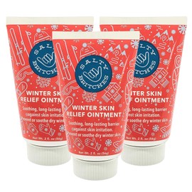 Salty Britches Winter Skin Relief Ointment (2oz Tube Pack of 3), Regular, Red