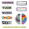 Growth Mindest Poster For Classroom Decoration, Inspirational and Motivational Posters