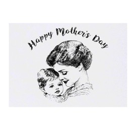 'Happy Mother's Day' Temporary Tattoo - Water Resistant, Skin-Safe, Non-Toxic Transfer (TO00084035)