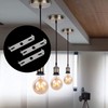 Rybtd Set of 4 Ceiling Light Bracket 90 mm Pendant