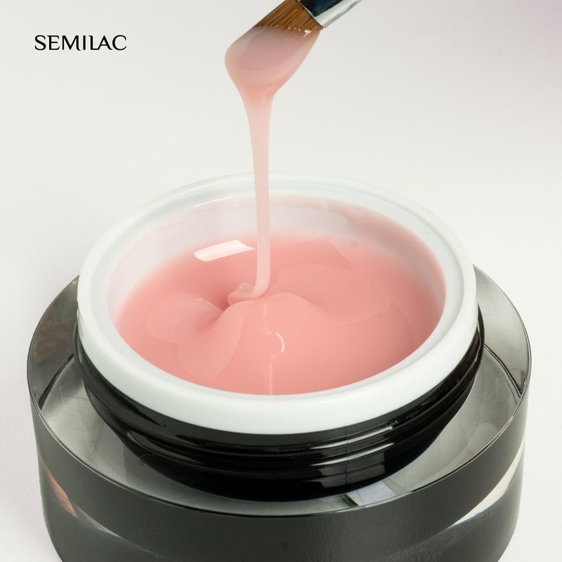 Semilac Gel per unghie dure e resistenti, facile da applicare,