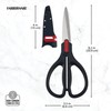 Farberware Self-Sharpening Stainless Steel All-Purpose Shears with Edgekeeper Sleeve