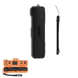Pocket 3 Carrying Case Magnetic Protective Storage Cases for OSMO Pocket 3, Shockproof Scratch-Resistant Travel Case, Fit for Filters & Wide-Angle Lens with Adjustable Wrist Strap (Black)
