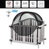 ZXPLO Safety Pop Up Crib Tent Cover to Keep Toddler